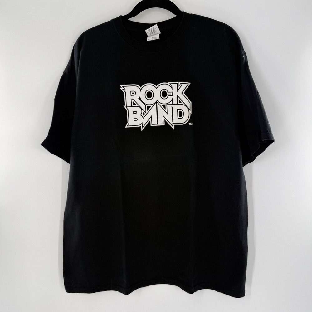 Vintage 2007 Rock Band Tour Music East Coast Black X-Large T-Shirt